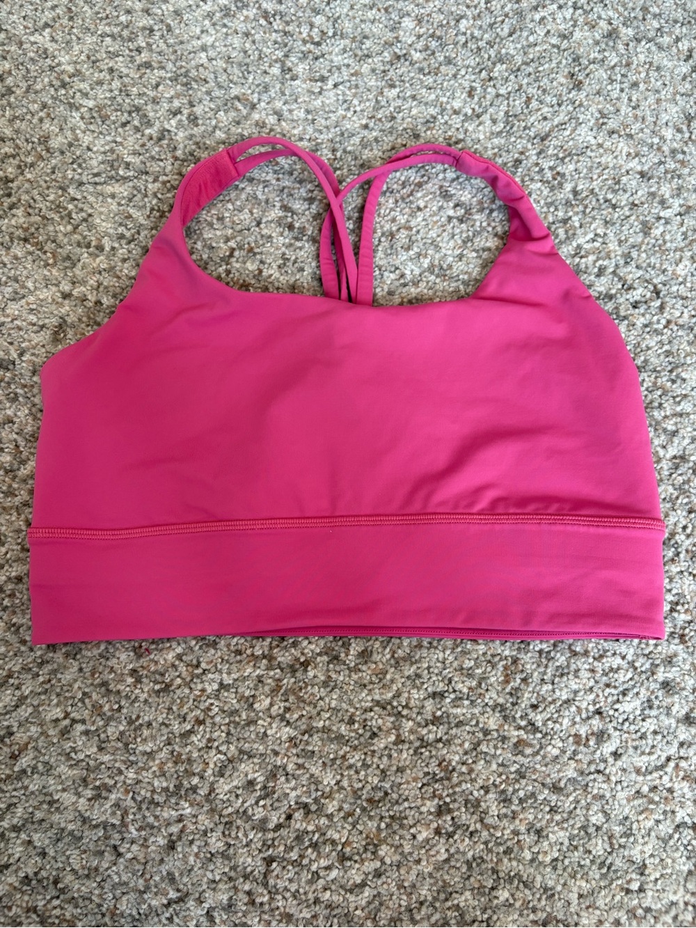 Lululemon energy longline bra size 10